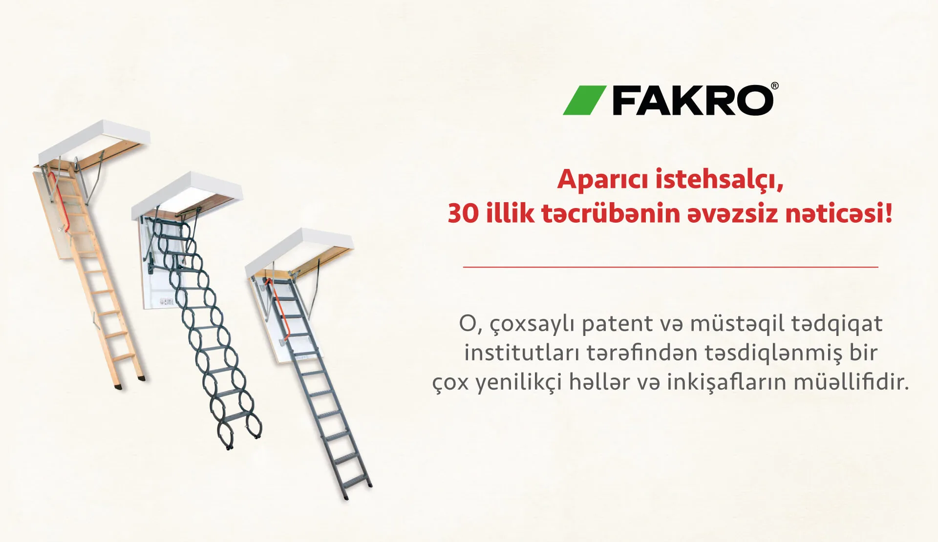 Fakro dam pəncərəsi – enerjiyə qənaət edən, UV qoruyuculu və estetik çatı pəncərə sistemi